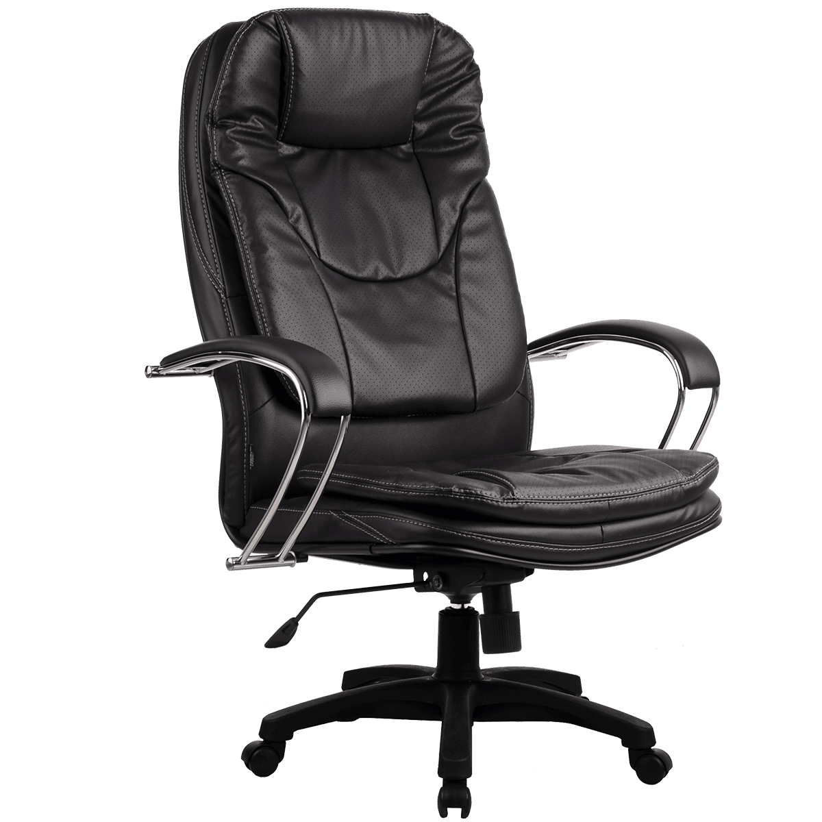 Кресло для руководителя LК-11 Pl эко-кожа черный