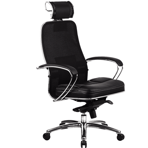 Кресло для руководителя Samurai SL-2.02 черный плюс